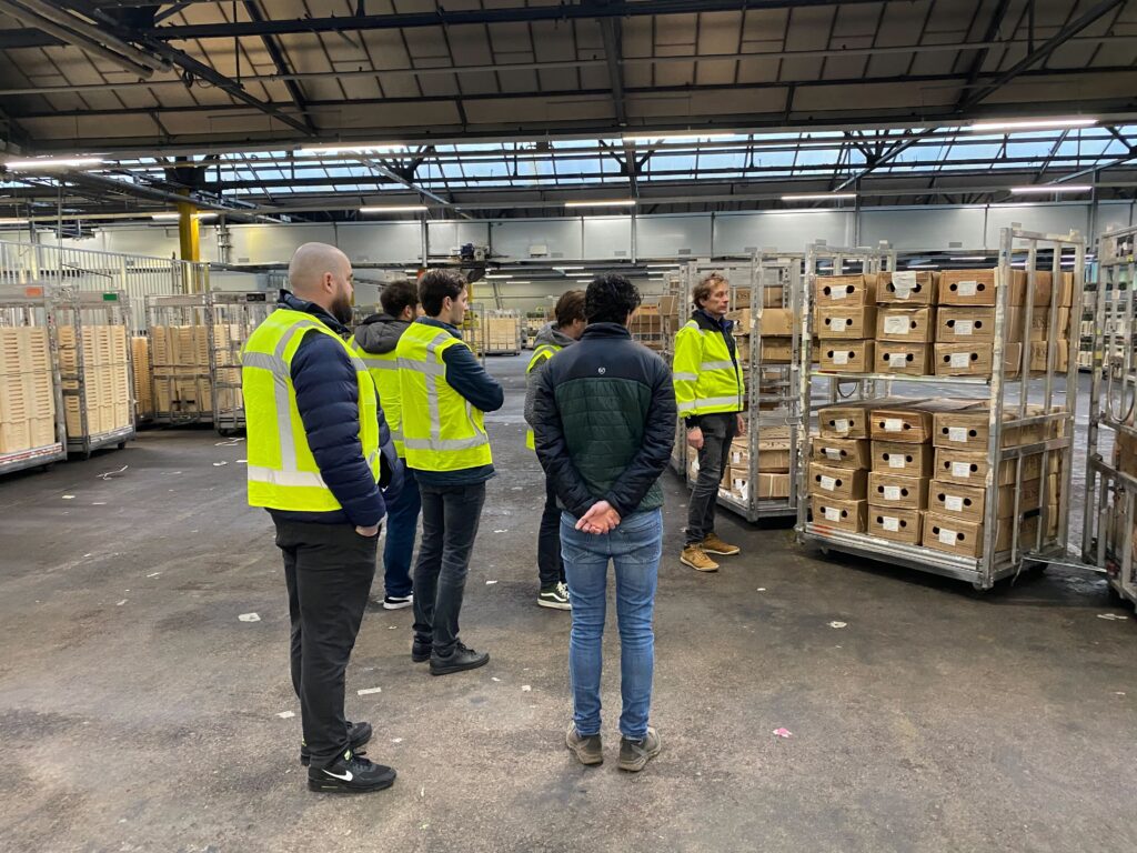 Team van 9 Knots Solutions op bezoek bij FloraHolland